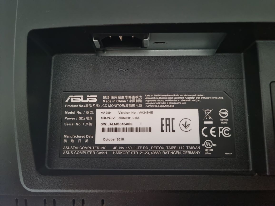 Monitor Asus Hdmi