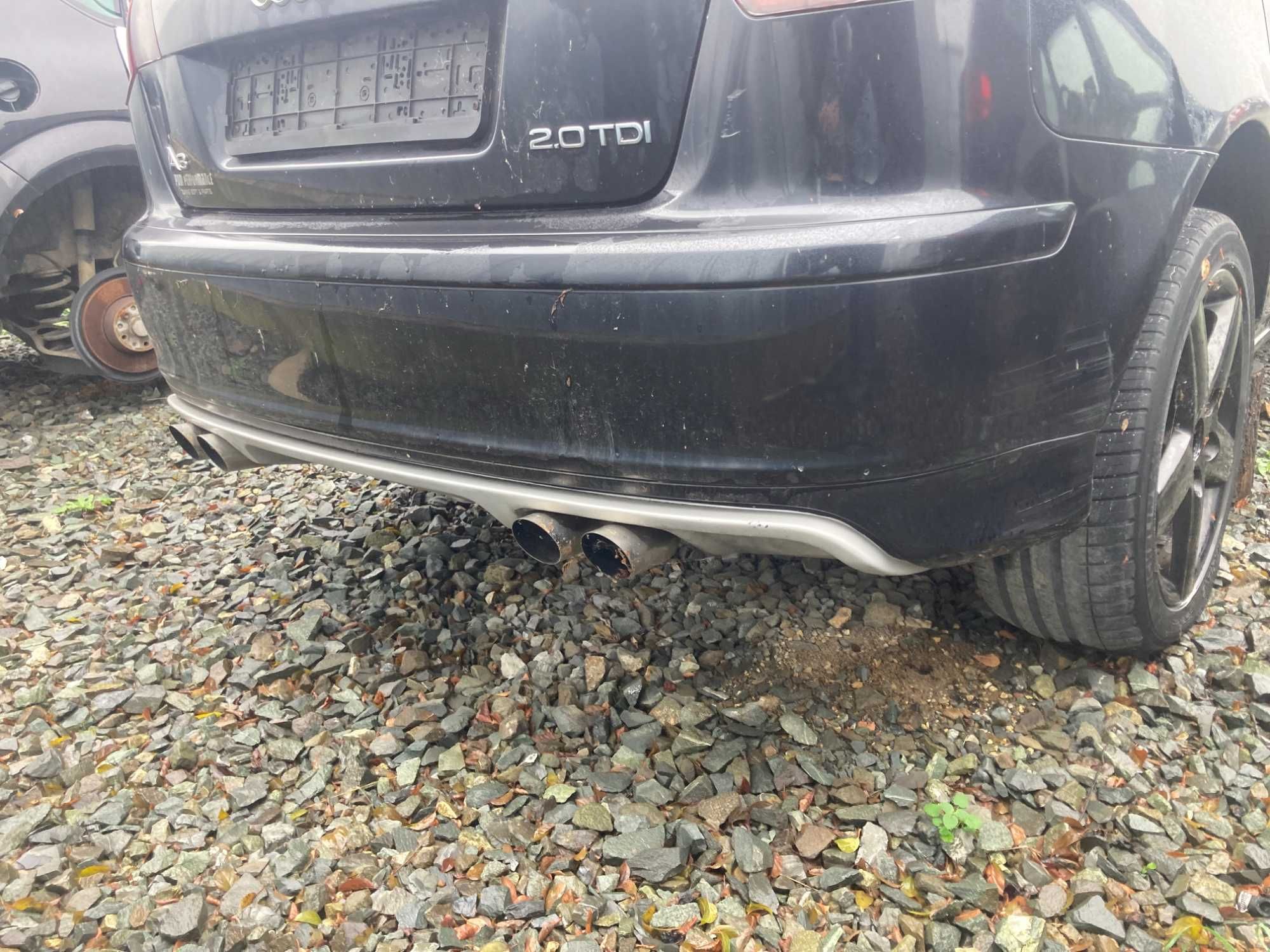 Задна броня ауди а3 8п 4вр. audi a3 8p s-line