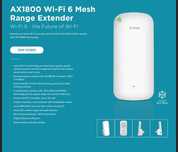 D-Link AX1800 box Wi-Fi 6 Range Extender DAP-X1860 garantie 1 an
