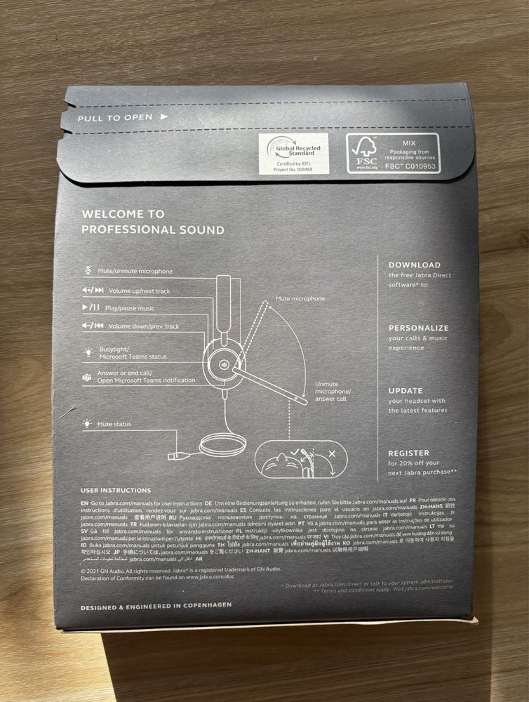 Casti Jabra Evolve 2 40