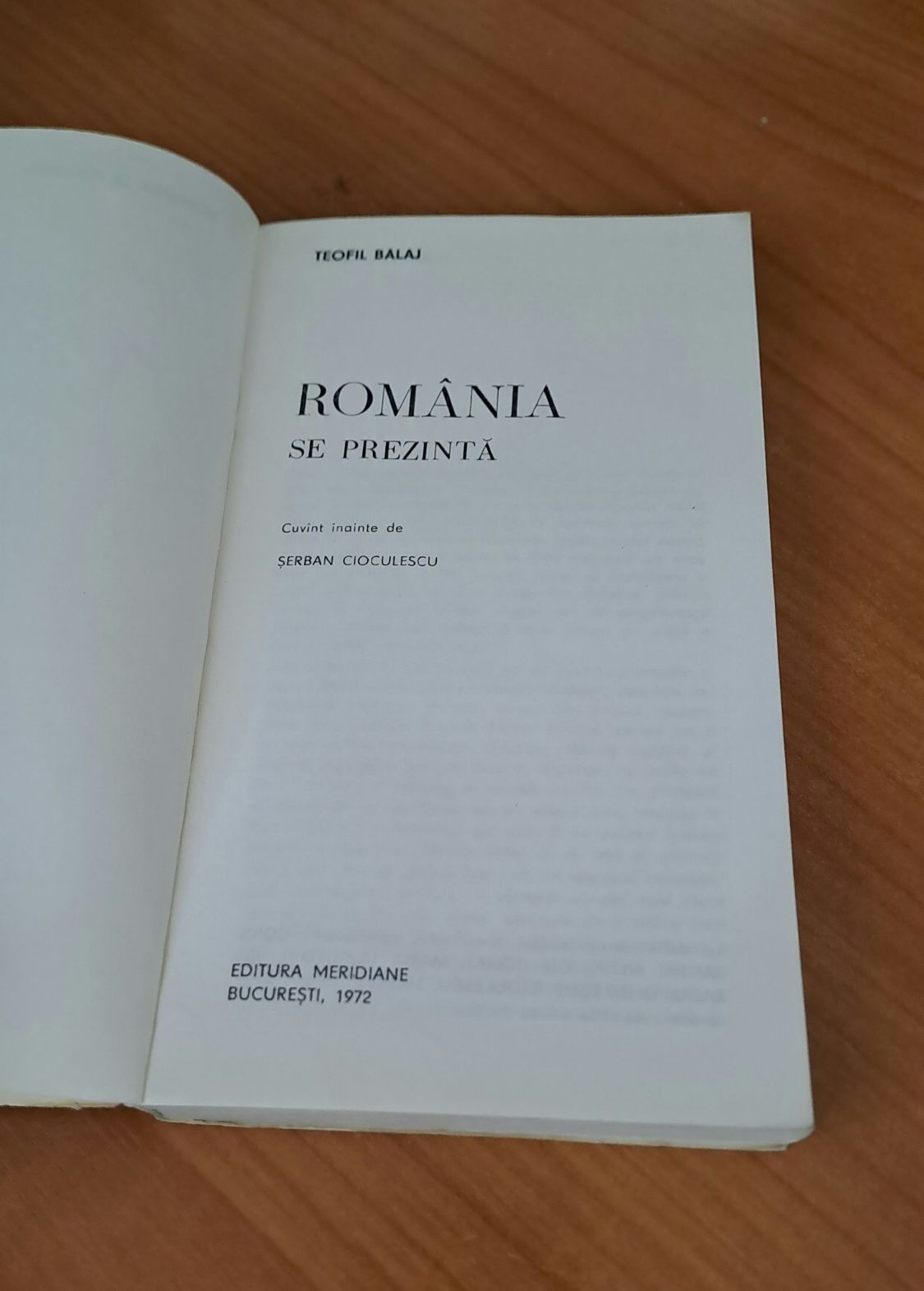 România se prezintă - Teofil Balaj - Carte