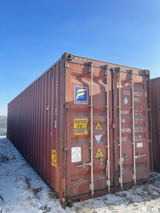 КОНТЕЙНЕРА 40 футовые МОРСКИЕ 2,9 высотой HQ Бесплатной Доставкой в ЕС