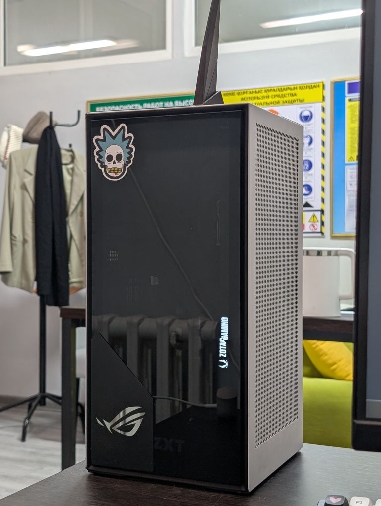 Игровой системный блок itx NZXT H1