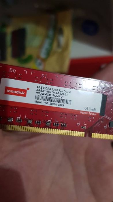 Memorii RAM 2Gb 4Gb DDR3 1333Mhz Innodisk  desktop Pc Dual Channel