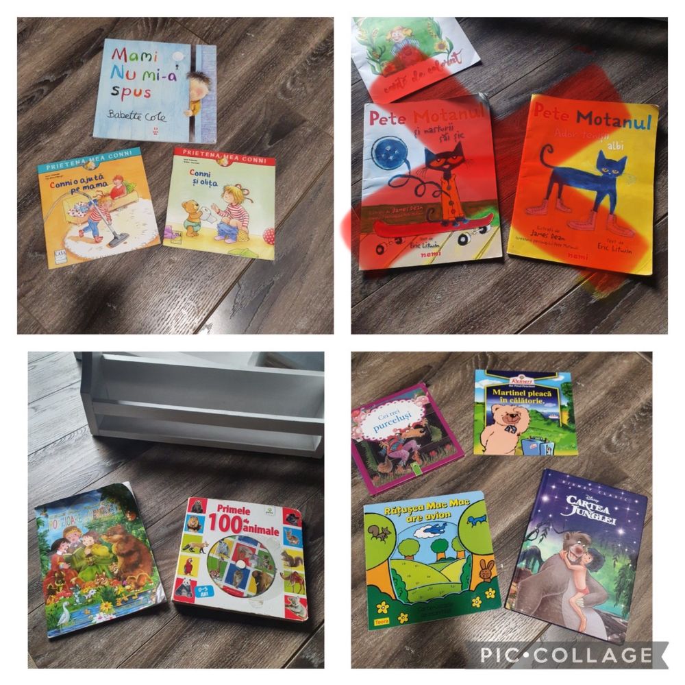 Carti copii si bebeluși, Montessori, Usborne, rafturi carti Montessori