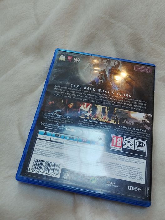 Dishonored 2 ps4 playstation 4 пс5