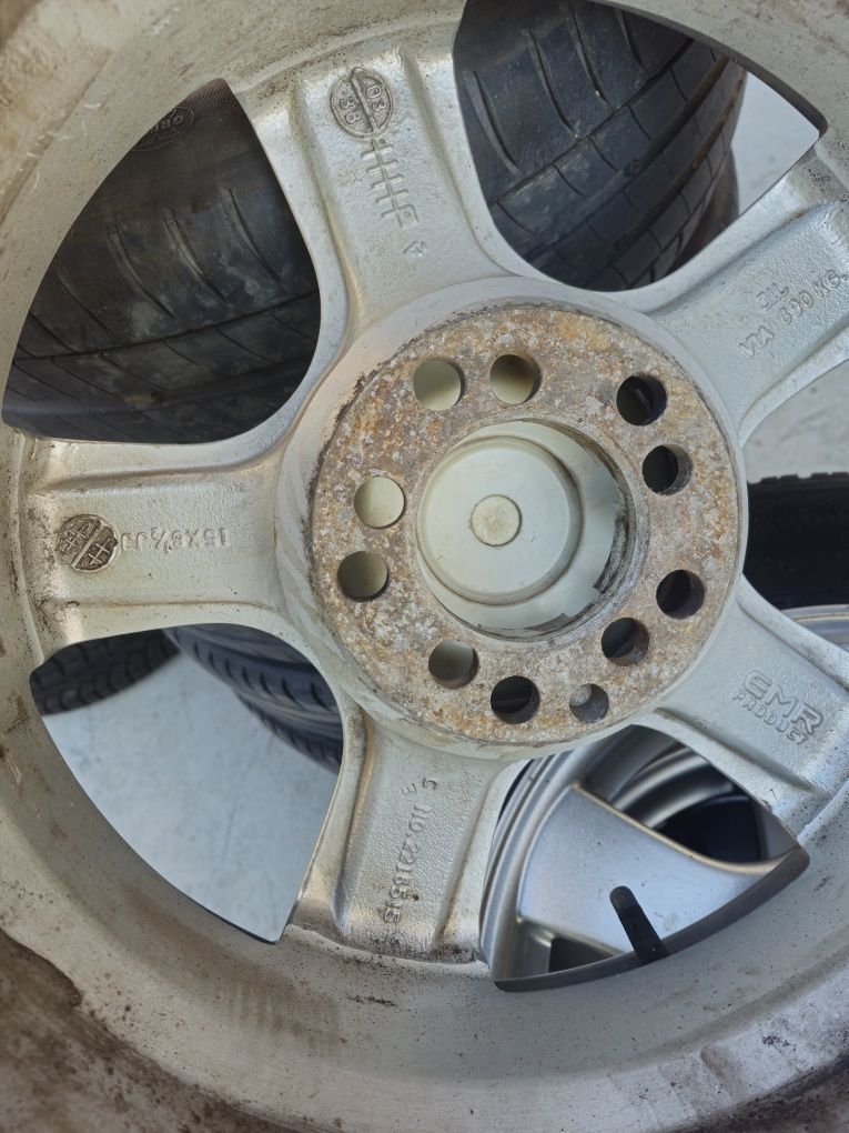 Джанти EMR 15 цола , 5х98 и 5х110 , 6.5j ,et38 , 195/65/15 Fiat  Opel