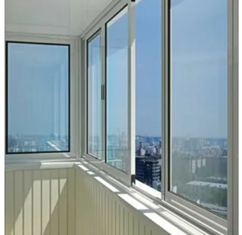 Балконы перегородки окна из ПВХ и Алюминия