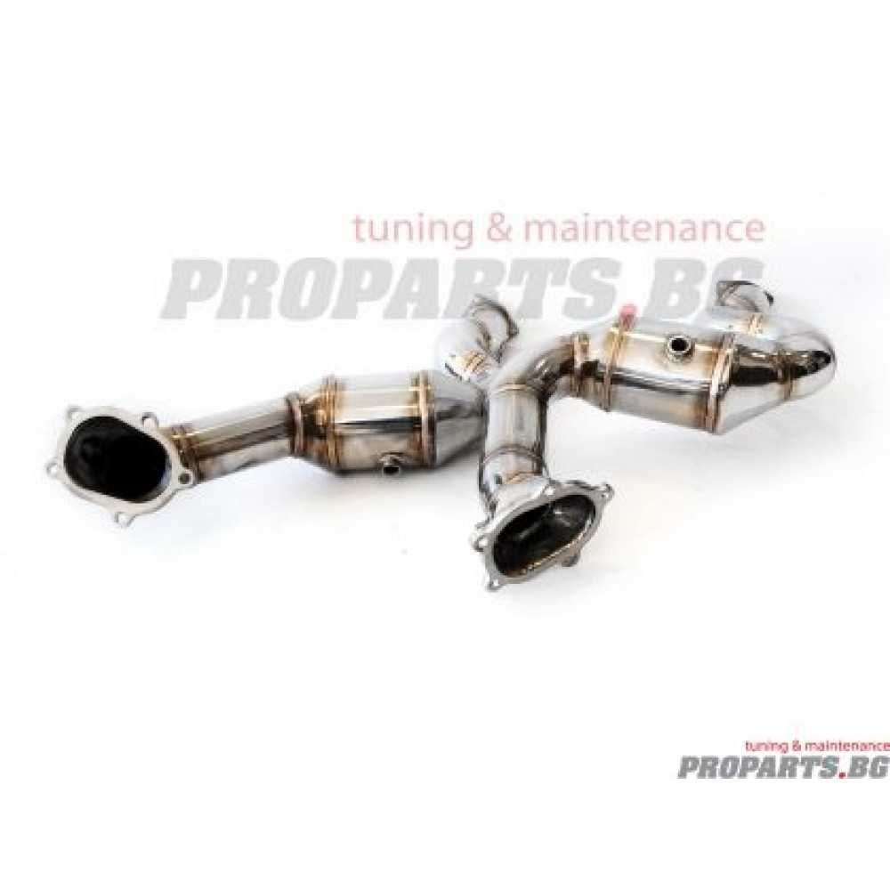 Downpipe за Audi RS6 RS7 S8 S6 S7 V8 12-20 даунпайп