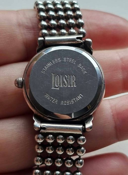 Марков сребърен/925 часовник на Loisir