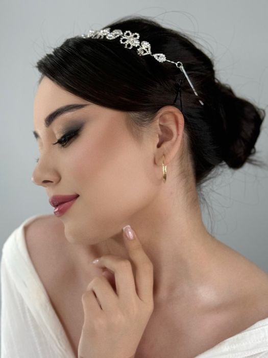 Макияж невесты и вечерний образ