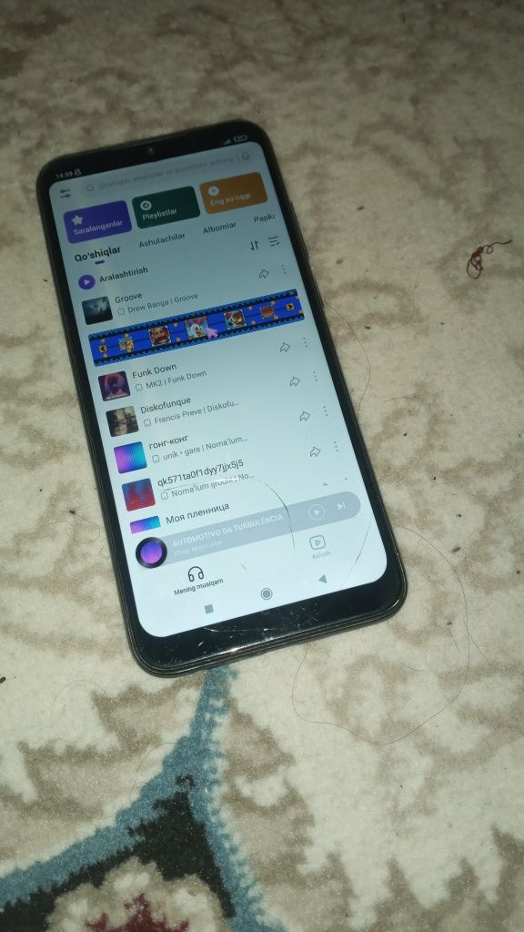 Redmi note 8t 600 ming som
