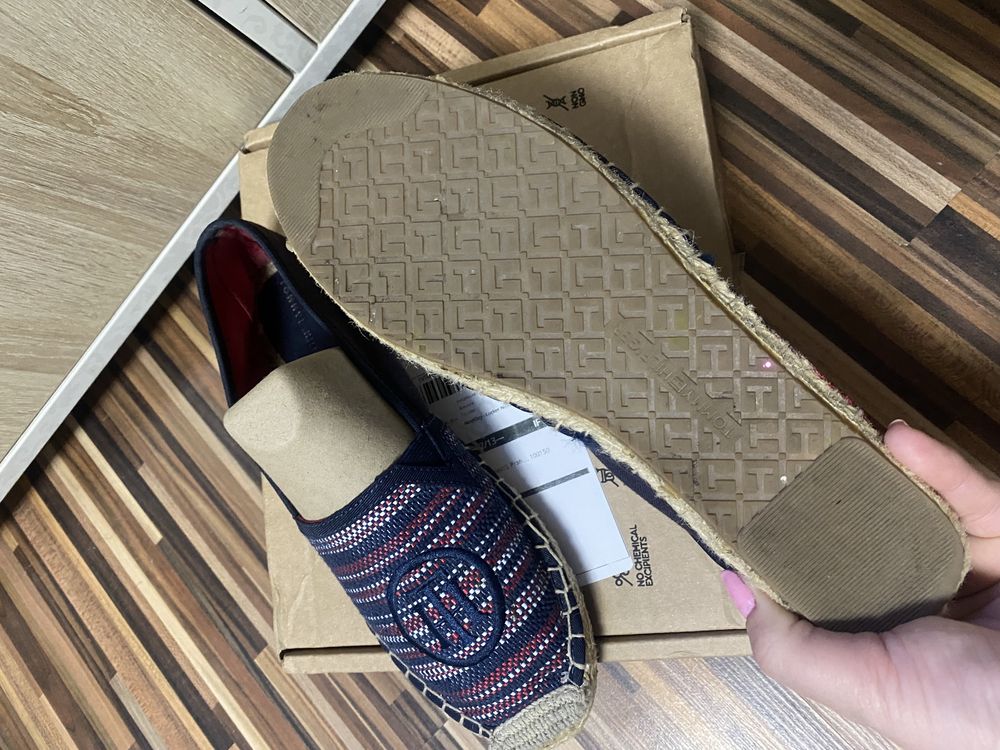 Espadrile /mocasini Tommy Hilfiger originali