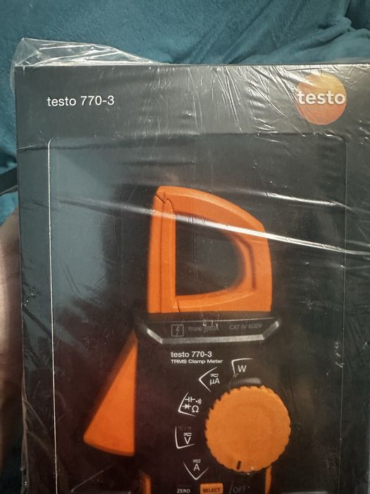 Clamp-Metru TESTO 770-3 True RMS – Nou, Sigilat