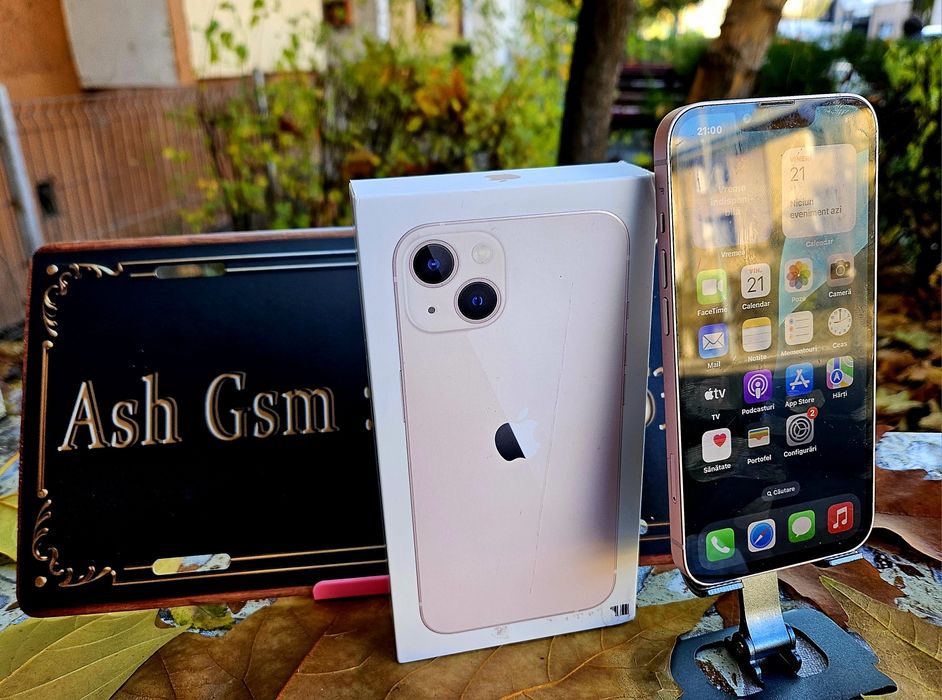 Iphone 13 pink 128gb, full box