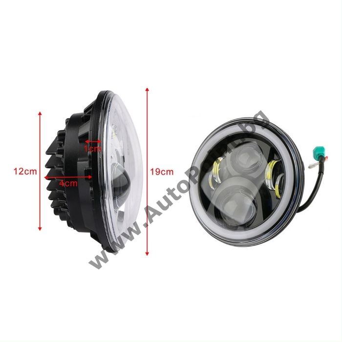 Led Фар джип, мотор 40w 1бр