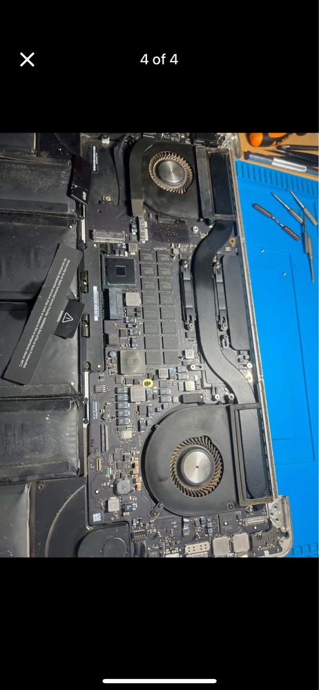 Placa macbook pro retina 15 inch 2013 i7 16 gb