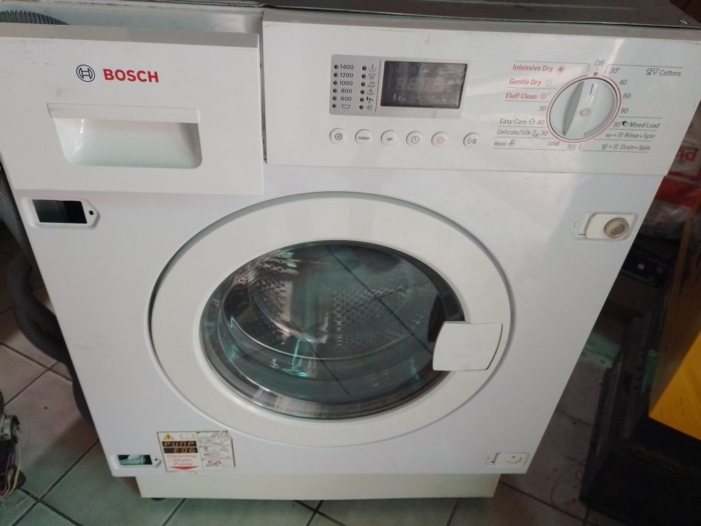 Пералня BOSCH за вграждане със сушилня