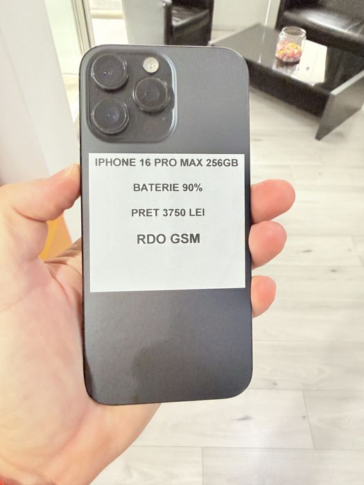 Iphone 16 Pro Max 256gb/Neverlock/Garantie