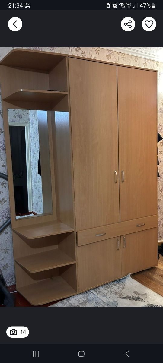 Продам шкаф в прихожую