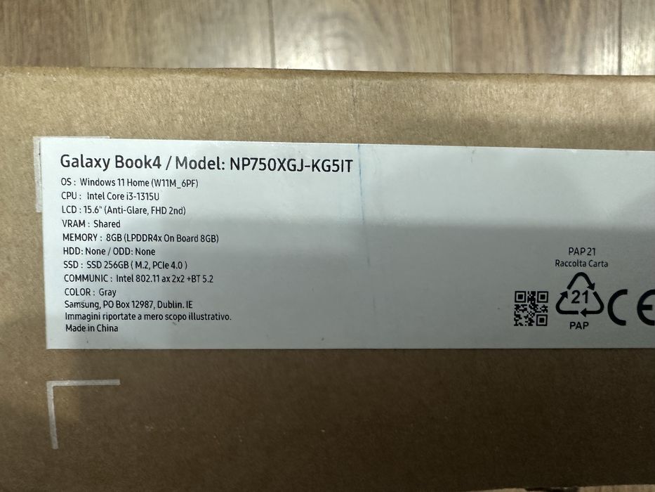 Samsung Galaxy Book 4 laptop
