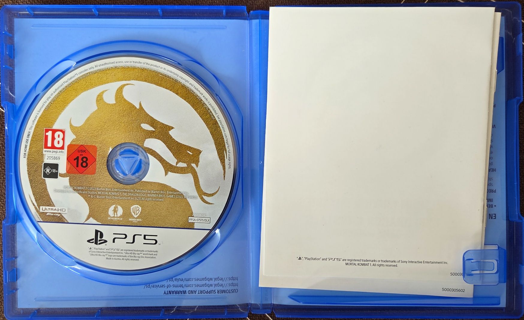 Mortal Kombat 1 premium edition ps5