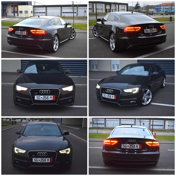 AUDI A5 • 3xS-LINE • QUATTRO 4x4 • AUTOMAT •2.0 tdi 177cp • DIESEL