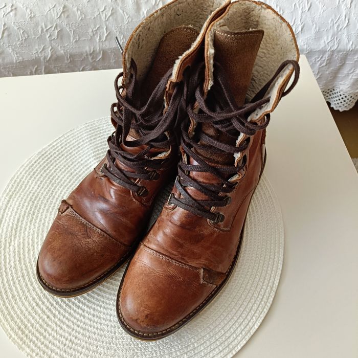 Ghete piele naturala