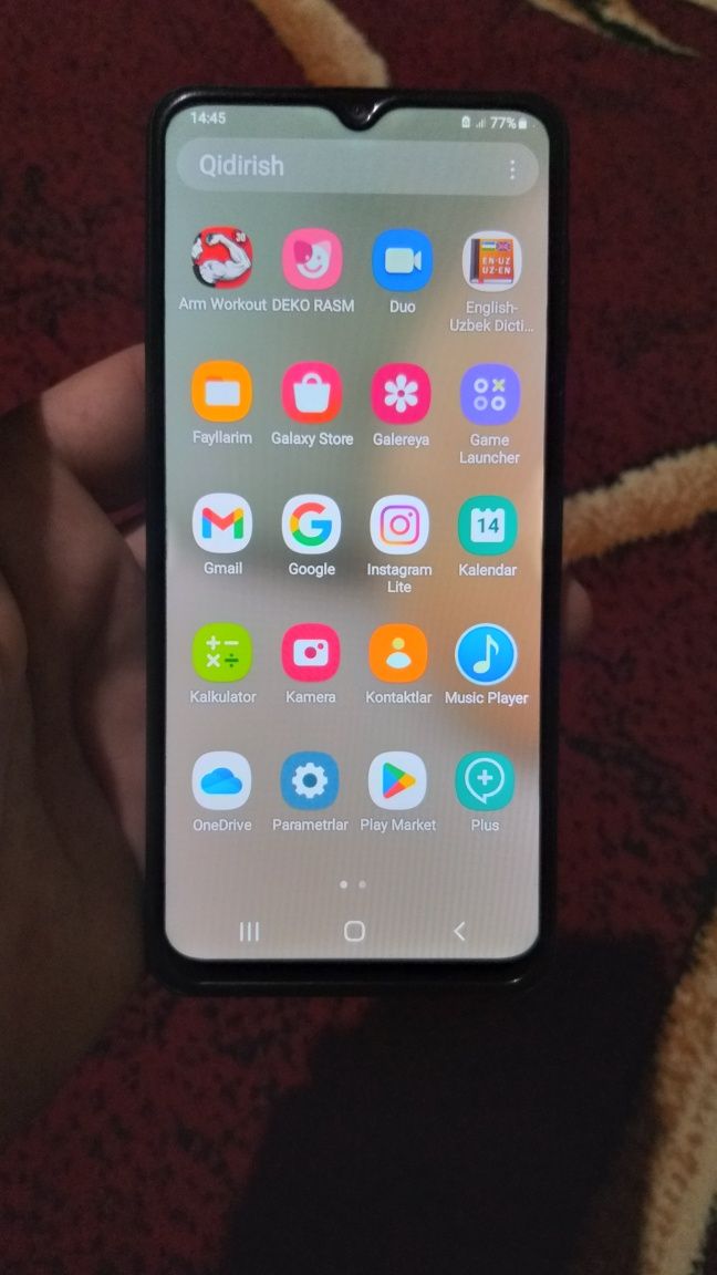 Samsung A12 32 G ideal garantya kami bor