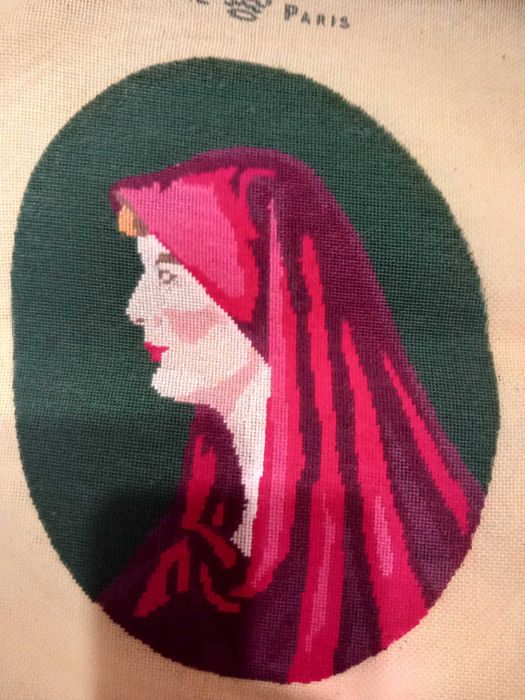 Goblen lucrat manual – Portret