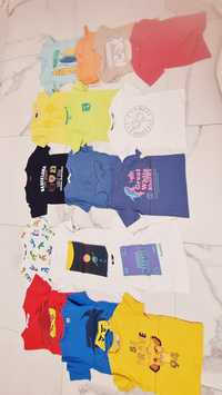 Lot mare 17 buc tricouri băieți 116. 4-6 ani, Gap, Waikiki,  H&M, Humm