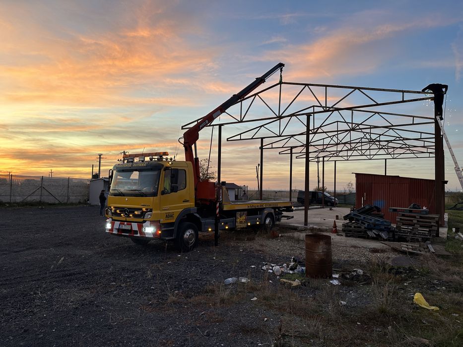 Tractari auto non stop servicii cu macara