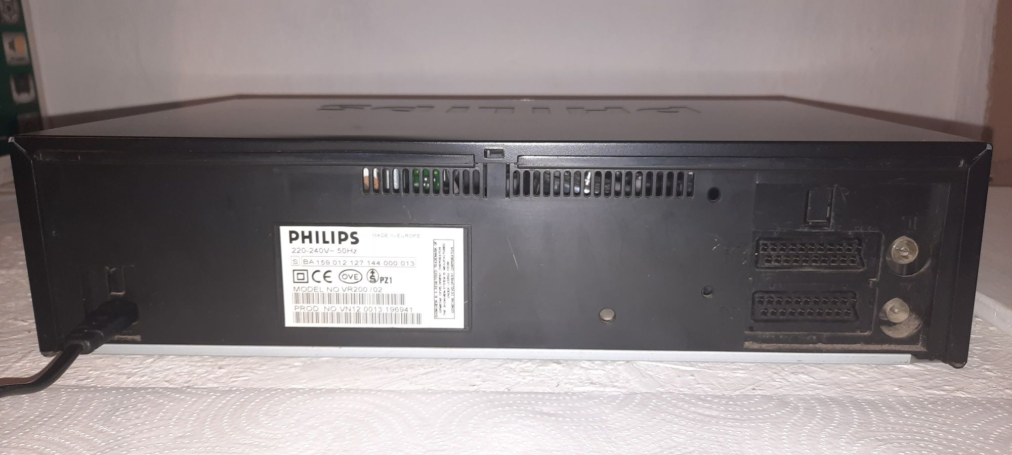 Videorecorder PHILIPS VR 200, Functional 90% (Made in Europa)
