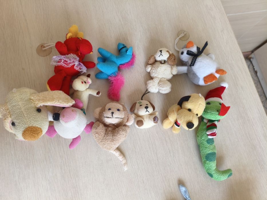 Мягкие  игрушки.
