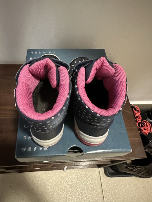 Ghete / cizme iarna Geox Amphibiox, impermeabile, 26 EU, talpic 17 cm