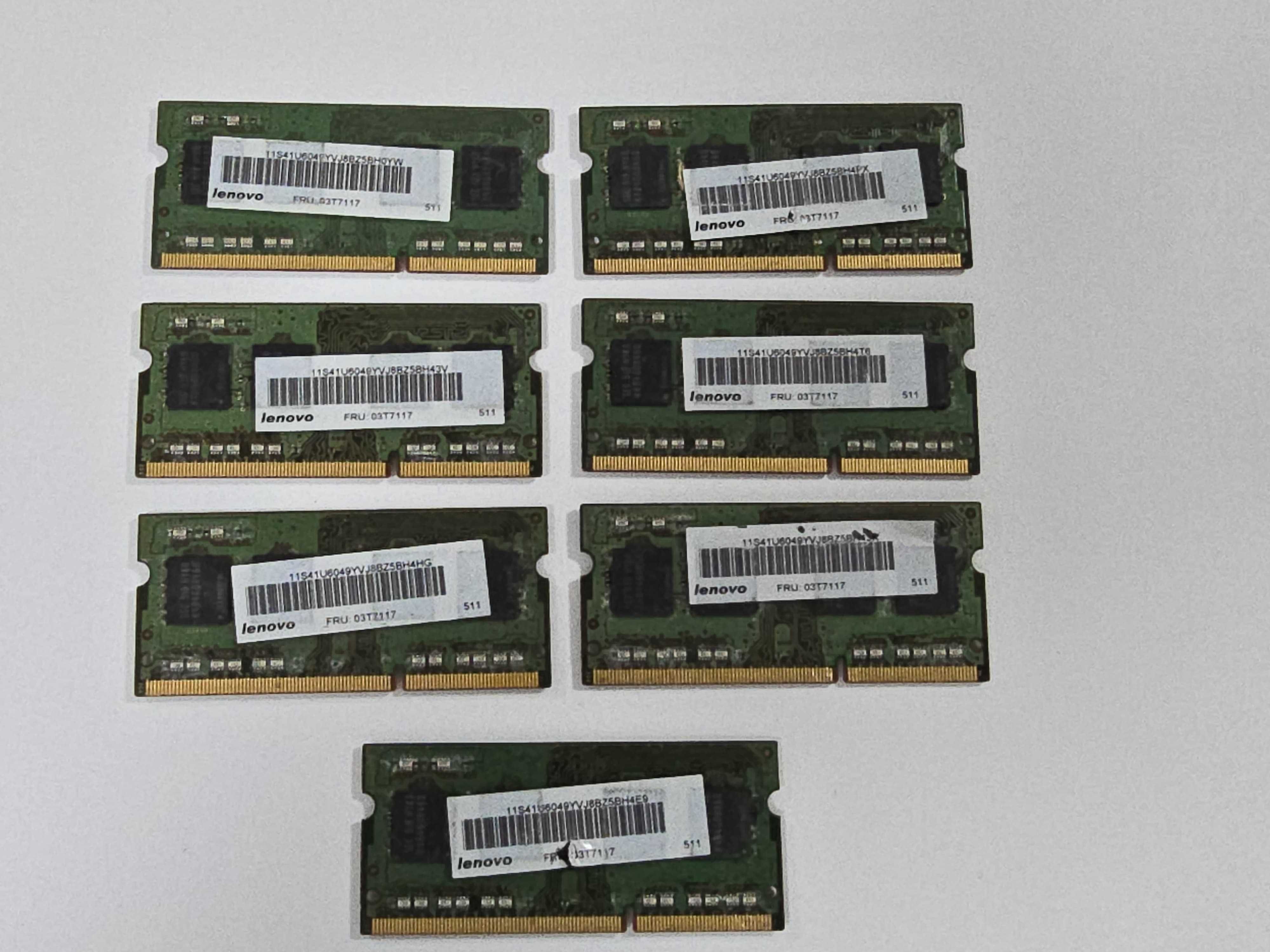 Memorie RAM laptop Samsung 4GB DDR3-1600MHz CL11 1.35V Low Voltage