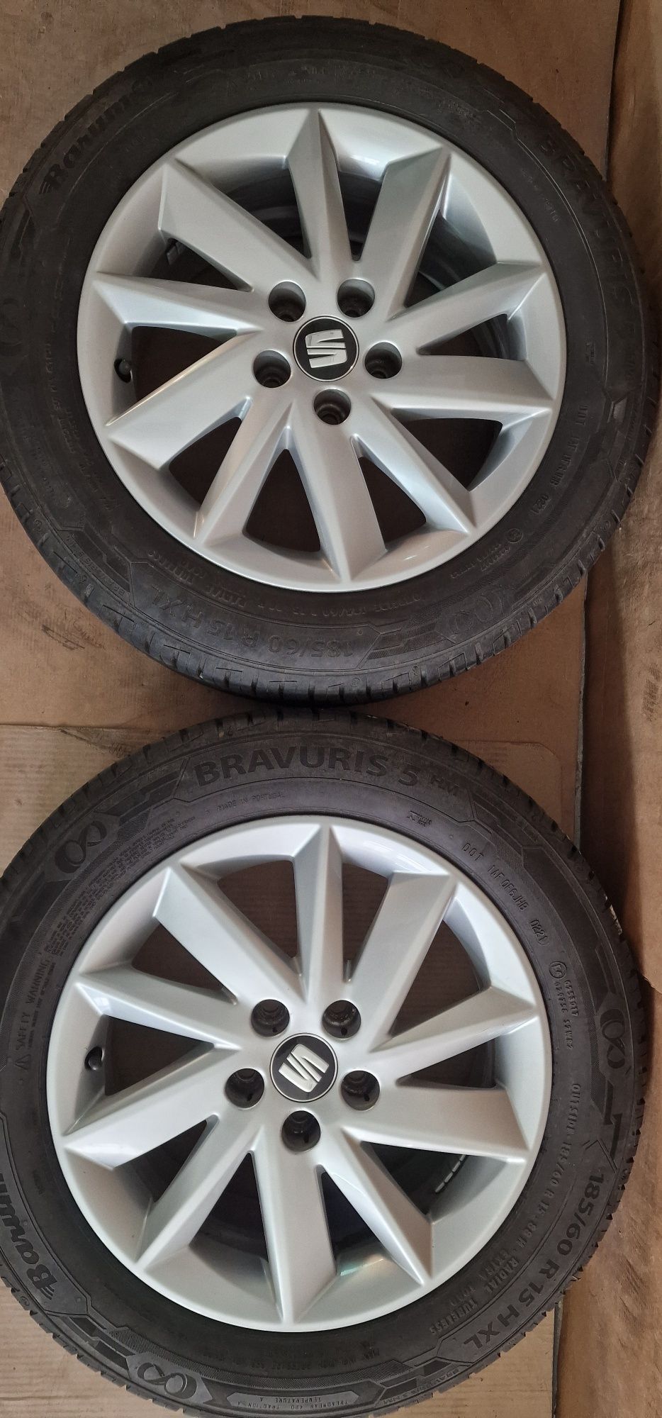 Jante Seat Ibiza 15"+ anv.vara  - Vw Polo, Skoda Fabia, Audi A2