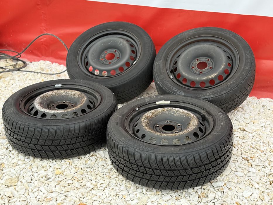 Jante Tabla Renault 5x114.3  R16 + Cauciucuri Iarna 205/55/R16