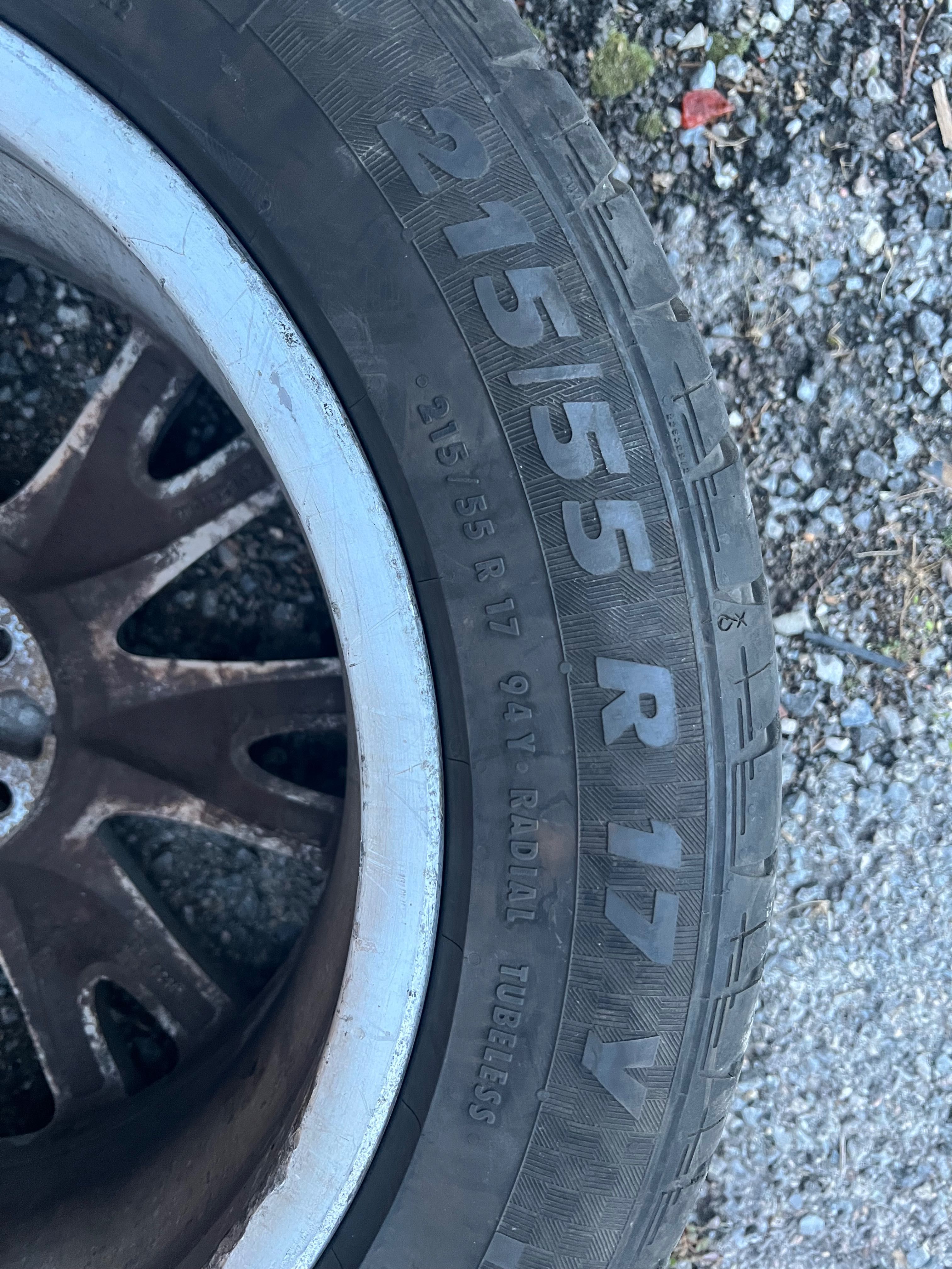 Джанти 17ки с гуми за Рено/Renault 17”