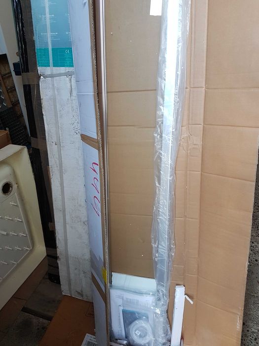 Uși Walk In, perete/paravan cabină de duș, sticlă securizată, 6/8 mm