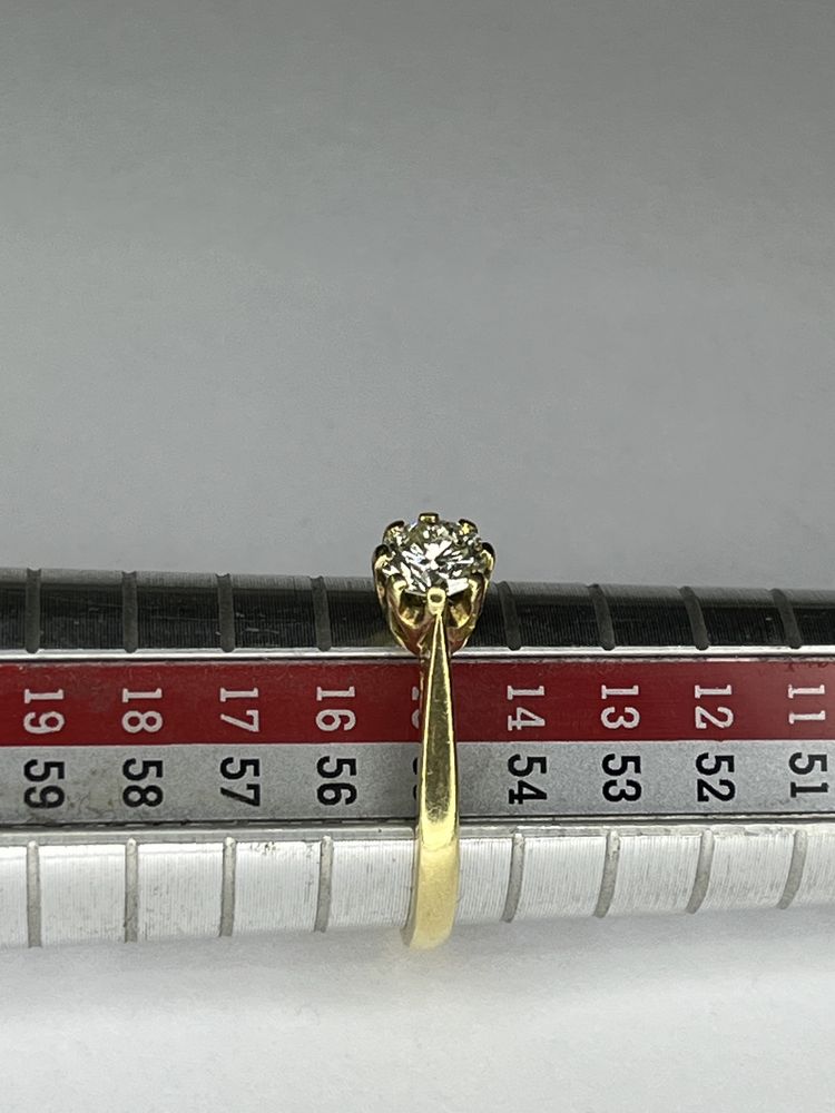 Solitaire diamant 0.51ct