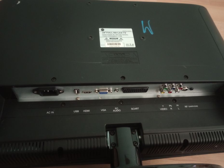 LCD in stare de funcționare