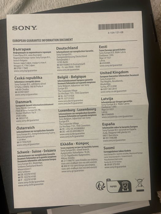Căști Sony wireless, noi, Noise Cancelling, 30h baterie (WH-ULT900)