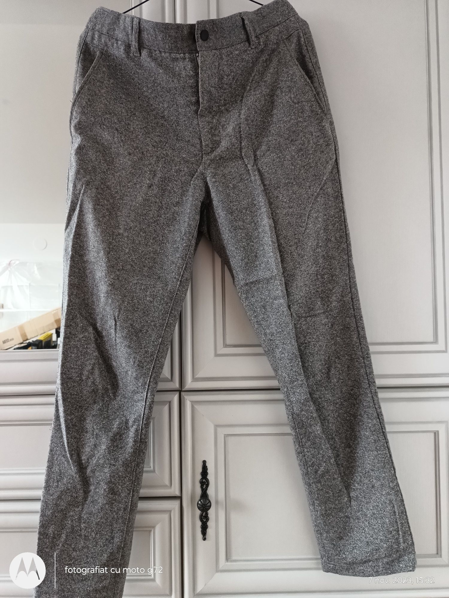 Pantaloni Zara lână S-M