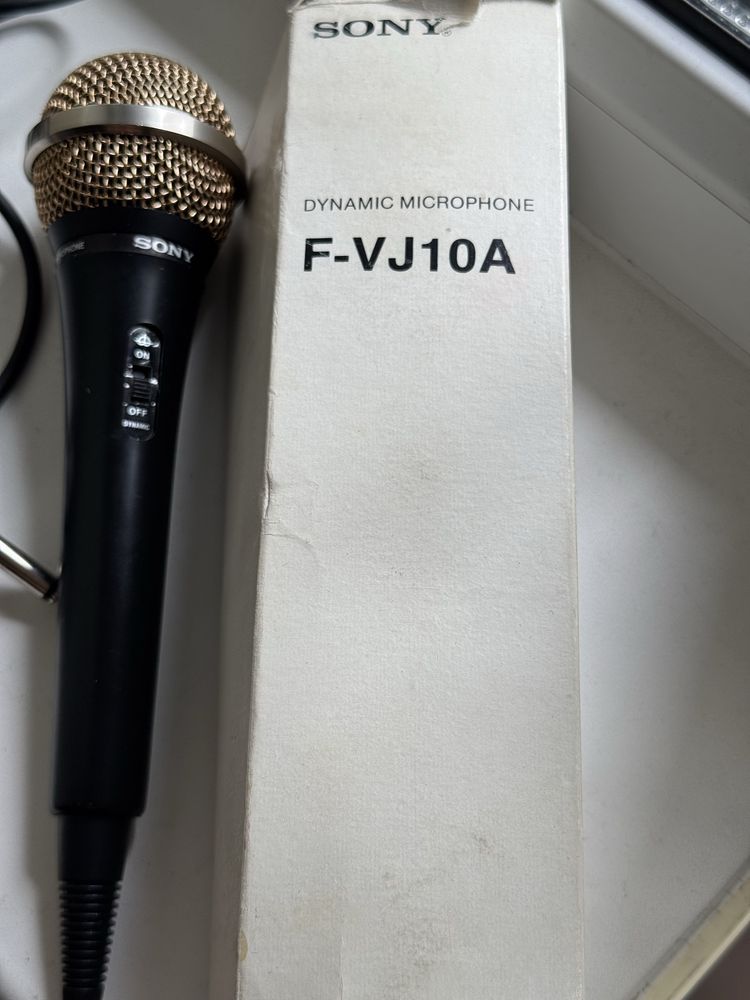 Микрофон Sony F-VJ10A | Новый с 90-х | Ретро оригинал