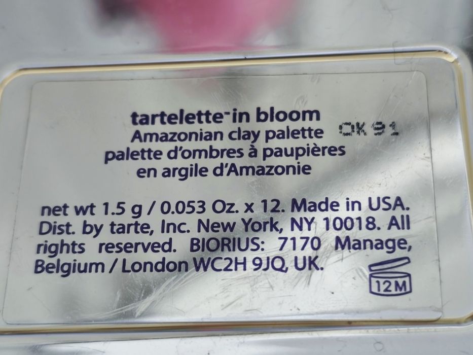 Tartalette in Bloom Tarte sephora