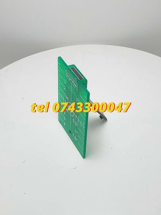 Placa Tinta Pentru Nivele Laser Plastic Verde Neo
