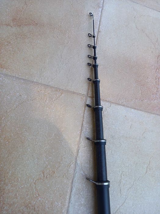 Риболовен прът, телескоп, 4,50м., карбон.
