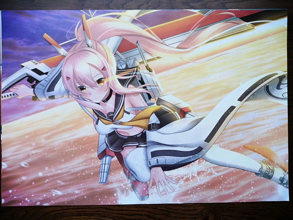 Аниме плакати Azur Lane и ключодържател