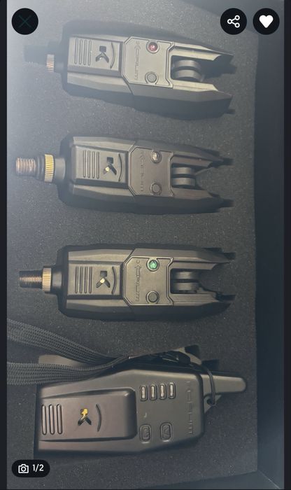 Rod pod fox 3 sau 2 posturi si senzori cu statie korum